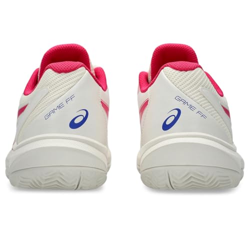 ASICS Boy's Gel-Game 10 Gs Clay Sneaker, Cream Bright Rose, 9.5 US