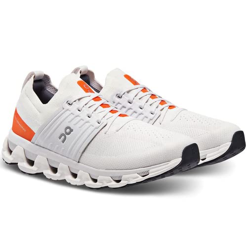 Cloudswift 3 Mens Running Shoes (White/Flame)