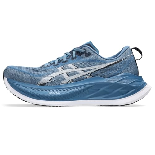 ASICS Unisex SUPERBLAST 2 Running Shoes, 4M / 5.5W, Winter SEA/White