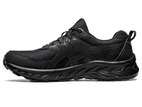 ASICS Men's Gel-Venture 9 Running Shoes, 7.5, Black/Black