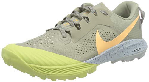 NIKE Women's WMNS Wildhorse 6 Running Shoes, Stone Melon Tint Enigma Stone Limelight, 7.5 UK