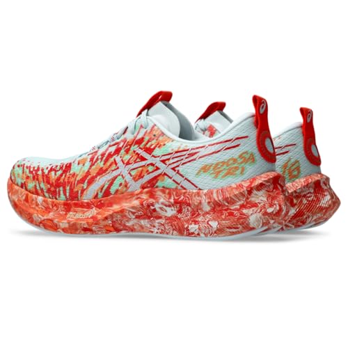 ASICS Men's Noosa TRI 16 Running Shoes, 10.5, Sky/Cherry Tomato
