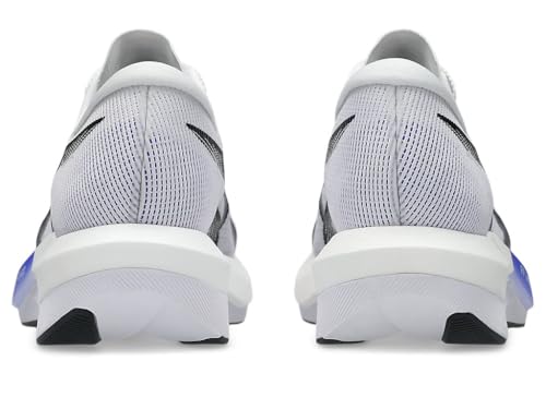 ASICS Unisex-Adult Magic Speed 5 Sports Shoes, WHITE/BLACK, 12 UK Men/ 11 UK Women