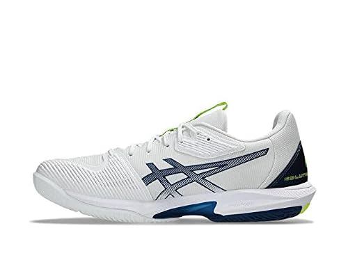 ASICS Men's Solution Speed Ff 3 Sneaker, White Mako Blue, 6