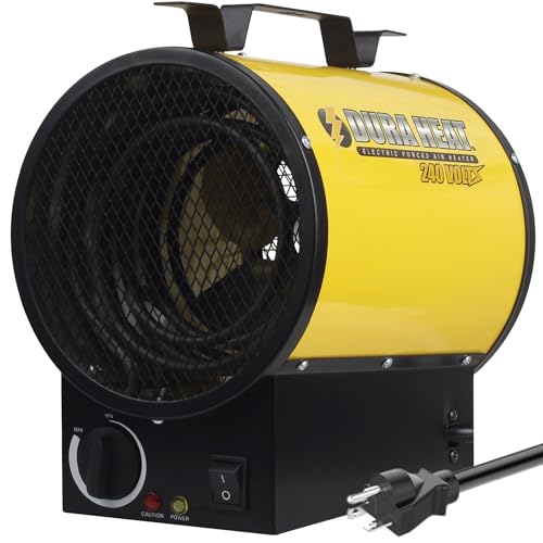 Dura Heat 240V Electric Space Heater for Garage, 3750W, 12800 BTU - EUH4000