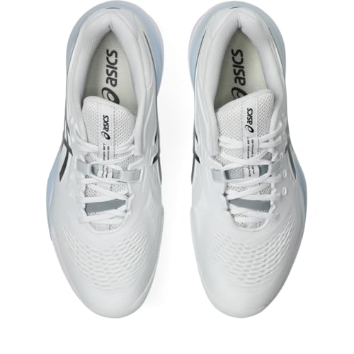 ASICS Men's Gel-Resolution X Tennis Shoes, 15, White/Black