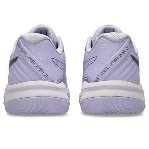 ASICS Women's Gel-RENMA 2 Pickleball Shoes, 10.5, MURASAKI/Foggy Teal