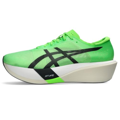 ASICS Unisex METASPEED Edge Tokyo Running Shoes, 9.5M / 11W, Green Gecko/Black