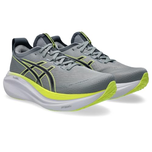 ASICS Men's Gel-Nimbus 27 Running Shoe, 11.5, Gravel/Carrier Grey