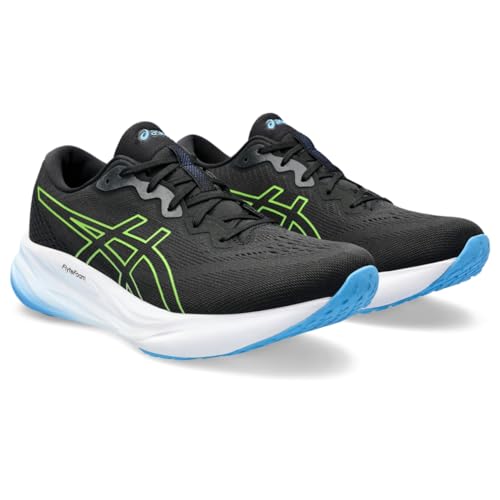 ASICS Men's Gel-Pulse 15 Running Shoe, 13, Black/Electric Lime