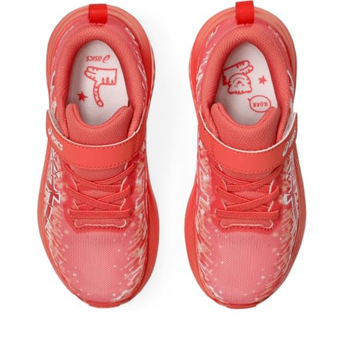 ASICS Kid's PRE Noosa TRI 16 Pre-School Running Shoes, K13, Papaya/Mojave
