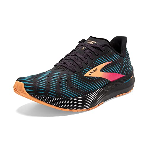Brooks Men's Hyperion Tempo Road Running Shoe - Blue/Phantom/Cosmo - 9.5 Medium