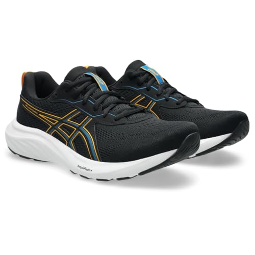 ASICS Men's Gel-Contend 9 Running Shoes, 14, Black/YAMABUKI