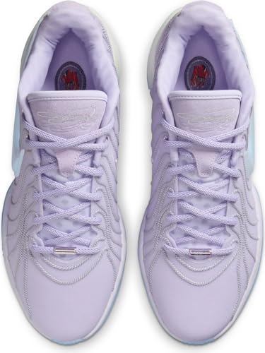 Nike Lebron XXI Basketball Shoes (HF5353-500, Barely Grape/Lilac Bloom/Summit White/Light Armory Blue) Size 10