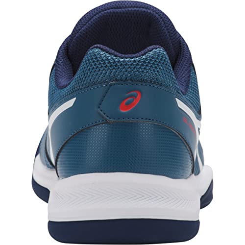 ASICS Men's Gel-Dedicate 5 Tennis Shoes, 9, Azure/White