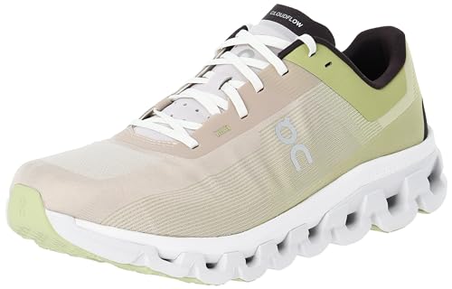 On Men's Cloudflow 4 Running Shoes Sneakers (Zest - Frost, US Footwear Size System, Adult, Men, Numeric, Medium, 11.5)