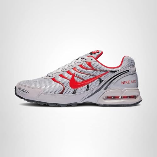 Nike Men's Air Men's Max Torch 4, Atmosphere Grey/University Red-Black, 10