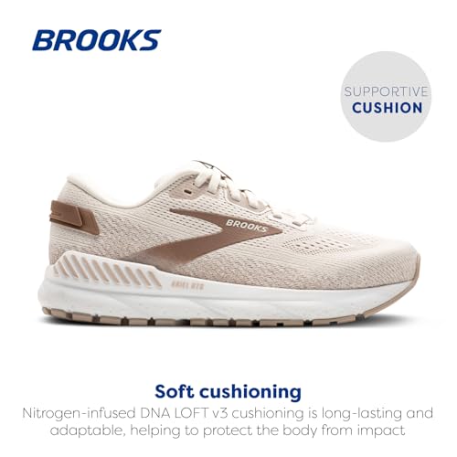 Brooks Women Ariel GTS 24 Coconut/Chateau/Portabella 10.5 Wide