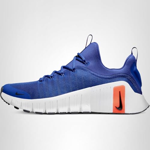 Nike Free Metcon 6 Men's Workout Shoes (FJ7127-401, Astronomy Blue/Hyper Crimson/Pale Ivory/Black) Size 11.5
