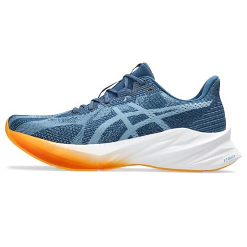 ASICS Men's DYNABLAST 5 Running Shoes, 7.5, Twilight Blue/SABA Blue