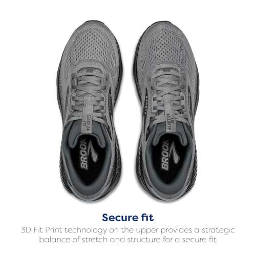 Brooks Men’s Beast GTS 24 Supportive Running & Walking Shoe - Primer Grey/Ebony - 11.5 Medium