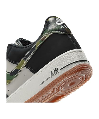 Nike Air Force 1 Low Retro Men's Shoes (White/Gum Medium Brown/Summit White/Black) Size 12