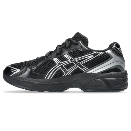 ASICS Unisex Kid's Gel-1130 Grade School (Big Kid), Black/Pure Silver, 5 Medium, Big Kid