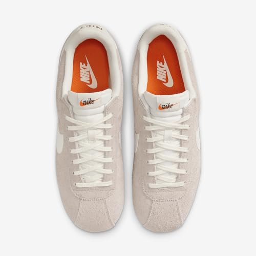 Nike Cortez SE Suede Men's Shoes (HF3142-001, College Grey/Dark Team Red/Coconut Milk/Sail) Size 10.5