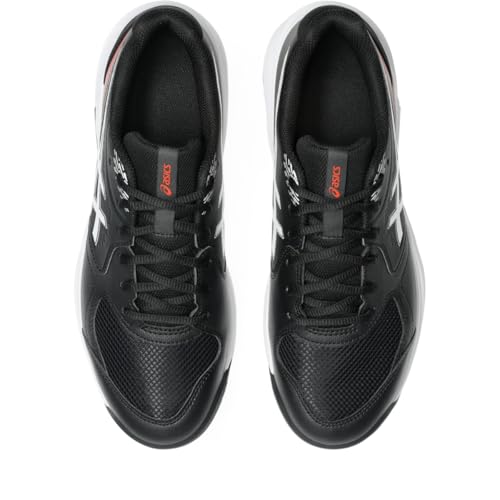 ASICS Men's Gel-Dedicate 9 Tennis Shoes, 10.5, Black/White