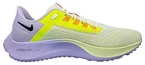 Nike Men's Air Zoom Pegasus 38 Running Shoe, Barely Volt/Black, 10