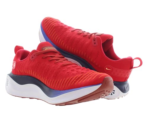 Nike InfinityRN 4 Men's Road Running Shoes (Extra Wide) (FN0881-600, University Red/Campfire Orange) Size 11