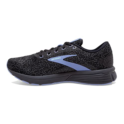 Brooks Women's Signal 3 Running Shoe - Ebony/Black/Purple Impression - 8 Medium