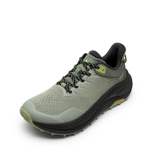 NORTIV 8 Men's Trail Running Shoes Wide Toe Box,Light Green,10