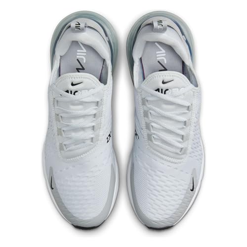 Nike Air Max 270 Women's Shoes (AH6789-018, Pure Platinum/Light Smoke Grey/Metallic Silver/Black) Size 11.5