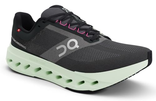 On Mens, Cloudsurfer Next Black/Lima 10.5 Medium