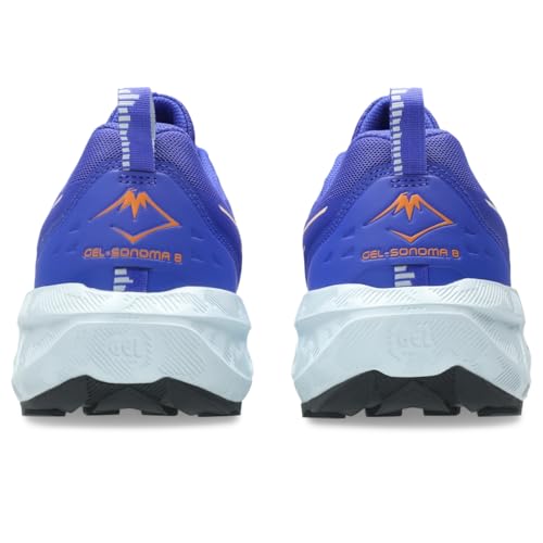 ASICS Men's Gel-Sonoma 8 Running Shoes, 10.5, Cobalt Burst/Apricot Crush