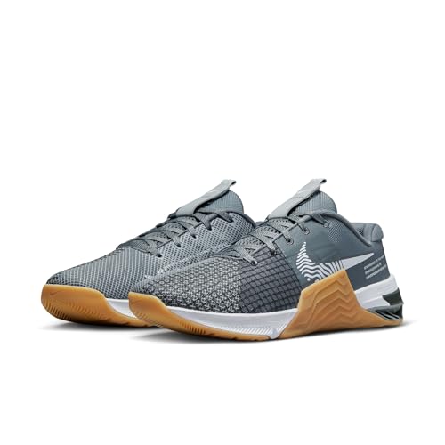 Nike Men's Metcon 8 Trainers, Smoke Grey White Dk Smoke Grey, 11.5 Men