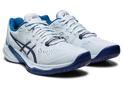 ASICS Women's Sky Elite FlyteFoam 2 Volleyball Shoes, 9.5, Sky/Indigo Blue