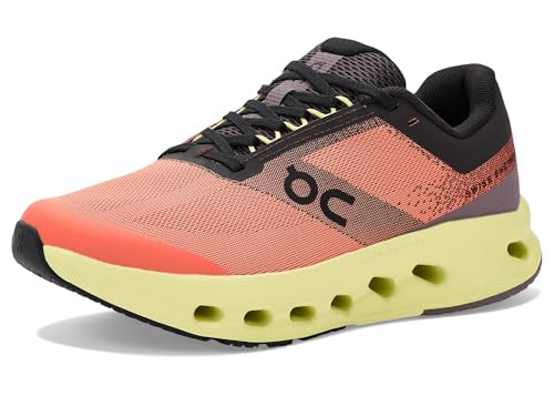 On Cloudsurfer Youth (Big Kid) Sneaker, Pebble/Reef, 6 US Unisex