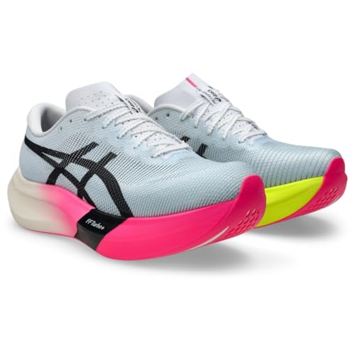 ASICS Unisex METASPEED Sky Running Shoes, 11M / 12.5W, Light Blue/Black