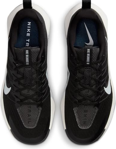 Nike Wildhorse 10 Men's Trail Running Shoes (FV2338-001, Black/Anthracite/Platinum Tint/Wolf Grey) Size 12