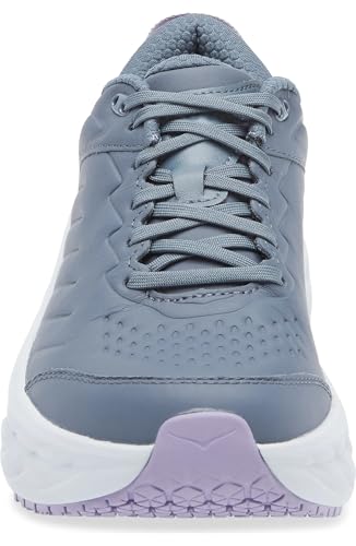 Hoka Women's Bondi Slip Resistant Faded Navy/Berry Patch 8.5 Medium