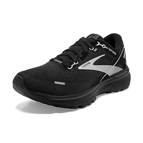 Brooks Women's Ghost 14 GTX Waterproof Neutral Running Shoe - Black/Blackened Pearl - 8.5 Medium