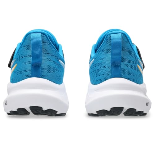 ASICS Kid's GT-1000 14 Pre-School Running Shoes, K10, Aegean Blue/YAMABUKI