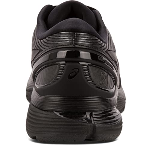 ASICS Gel-Nimbus 21 Men's Running Shoe, Black/Black, 10 D US