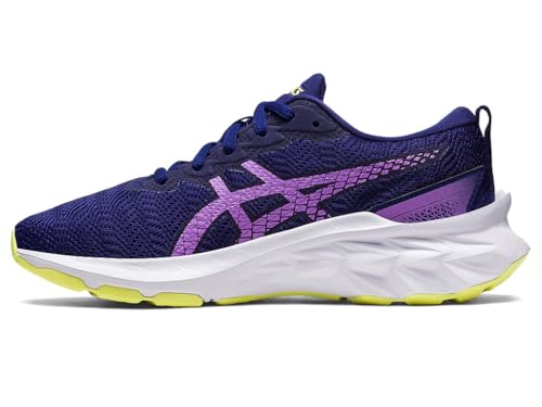 ASICS Kid's NOVABLAST 2 Grade School Running Shoes, 4.5, Dive Blue/Aquarium