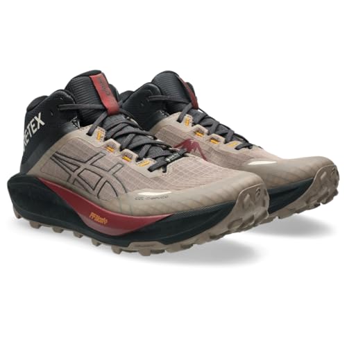ASICS Men's Gel-Trabuco MT GTX Running Shoes, 10, Taupe Grey/Graphite Grey