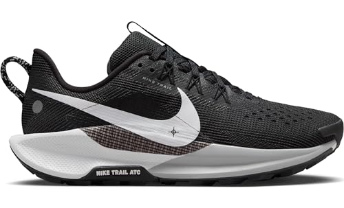 Nike Womens Pegasus Trail 5 Black/White/Anthracite/Wolf Grey 9 Medium