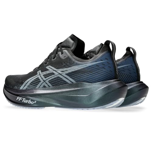 ASICS Unisex MEGABLAST Running Shoes, 9.5M / 11W, Black/White