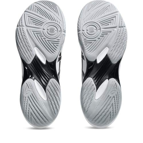 ASICS Men's Gel-Rocket 12 Volleyball Shoes, 10, White/Black